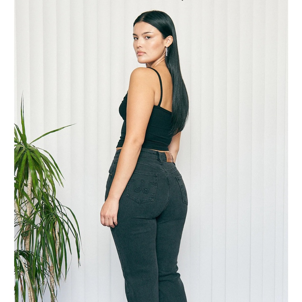 Fashion Brand Company Nap Jeans for Big Butts in black
